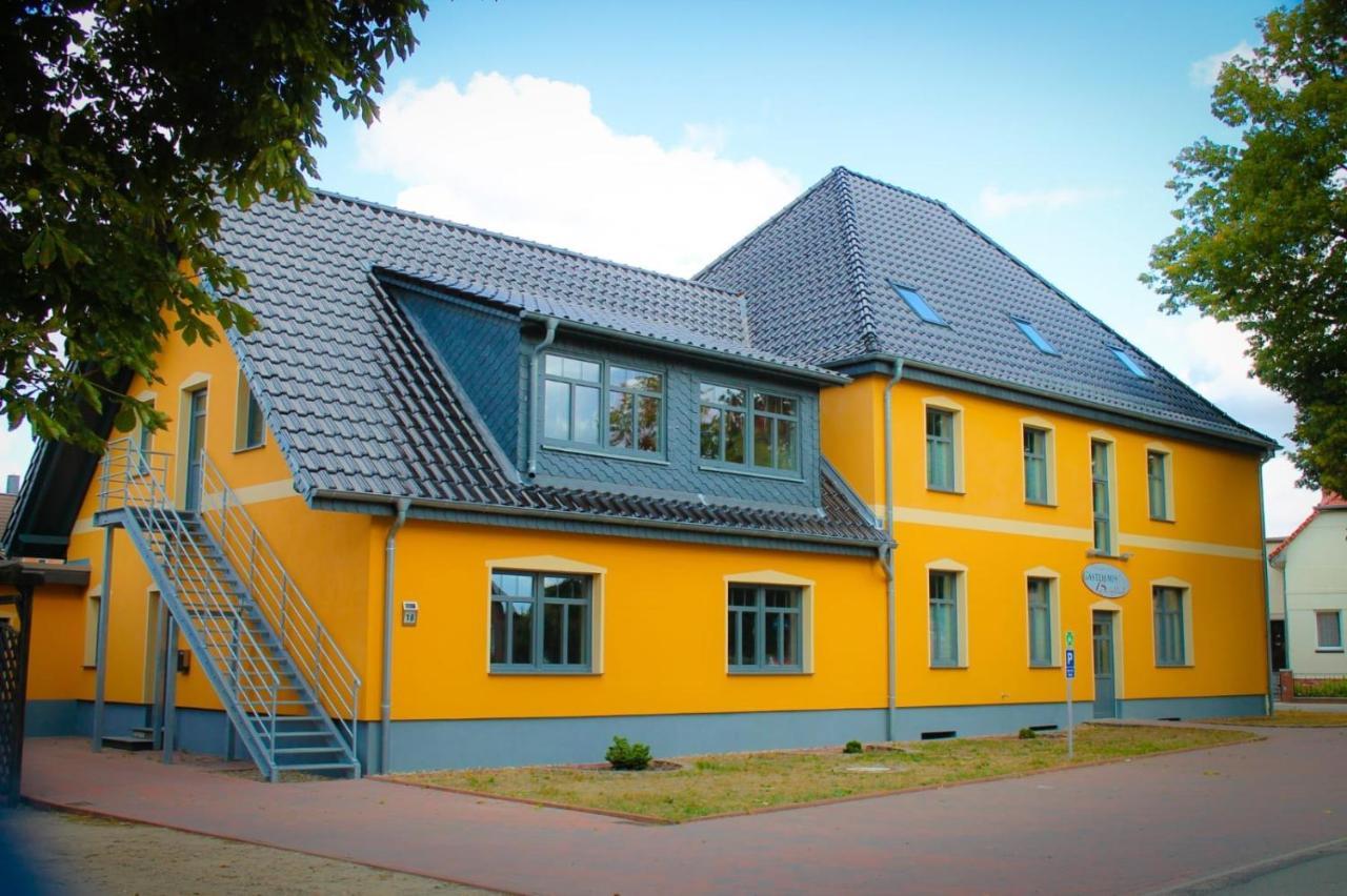 Gaestehaus Burgblick Neustadt-Glewe Buitenkant foto